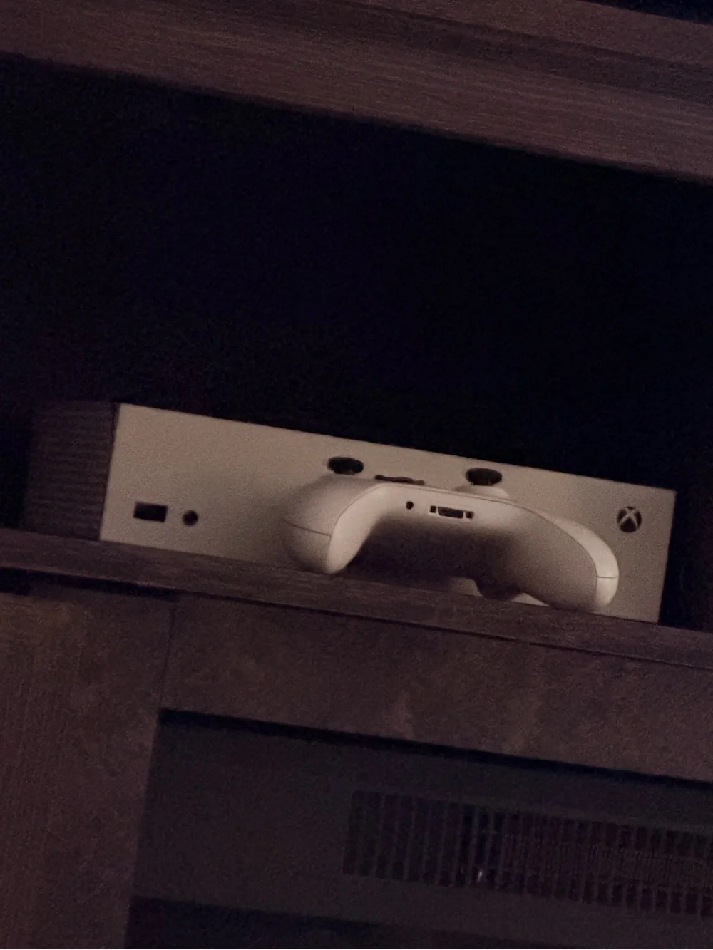 Xbox Series S Microsoft. Cables included, no batteries included.